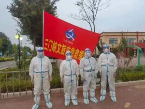 市文旅集團(tuán)一線戰(zhàn)“疫”之：北方游船員工化身“大白”，守護(hù)隔離點(diǎn)群眾安全